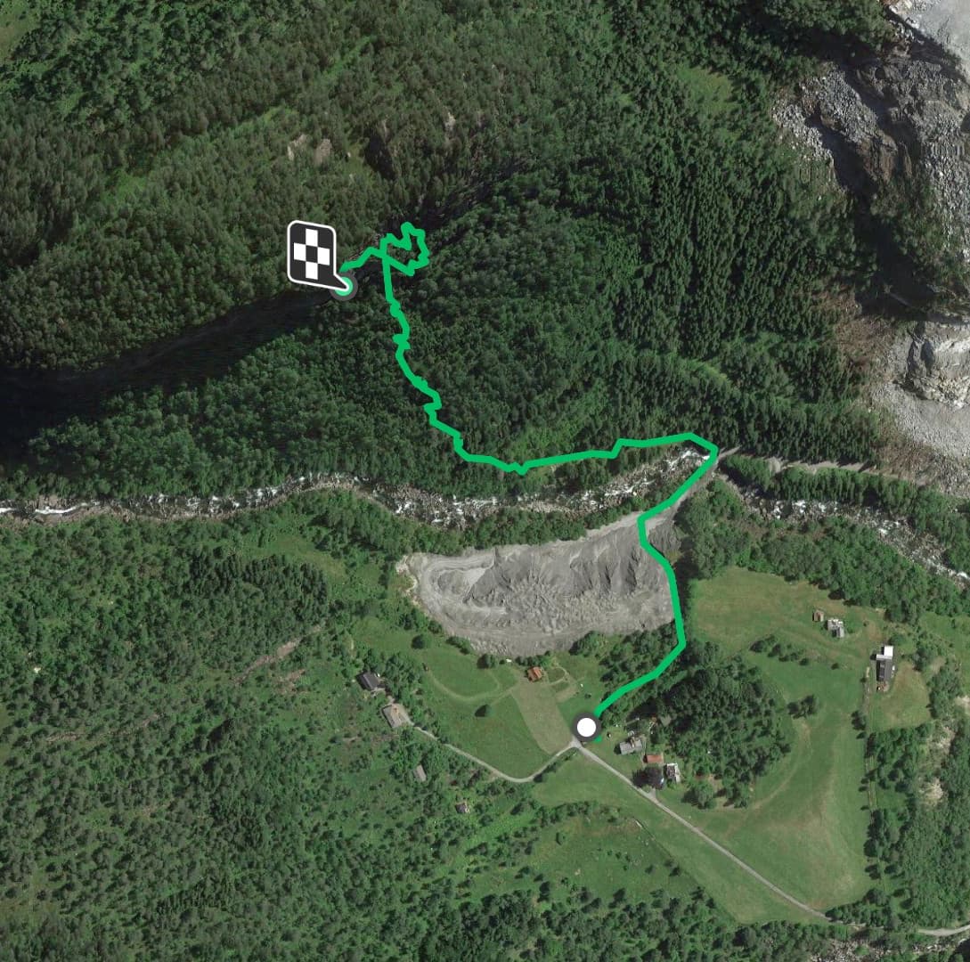 Rutebeskrivelse Eventyrveggen